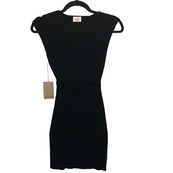 NWT Wilfred Free Cut-Out Knit Mini Dress - Picture 6 of 11